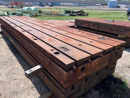 Floor Plates - Two 20' x 5' x 14" Thick and Two 10' x 5' x 14" Thick - For Sale