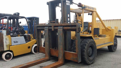 80,000lb Bristol Riggers Forklift - Fork Truck For Sale 40 Ton