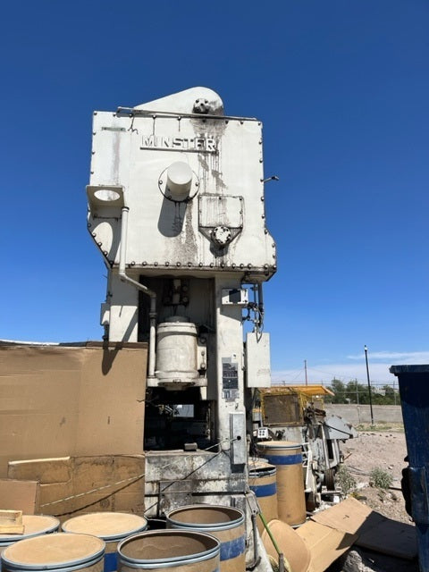 300 Ton Minster Straight Side Press For Sale