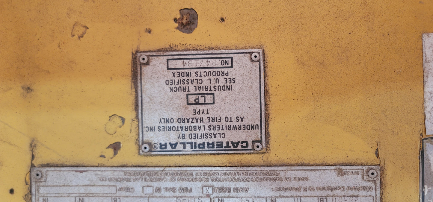 30,000 lb Cat T300 Forklift For Sale