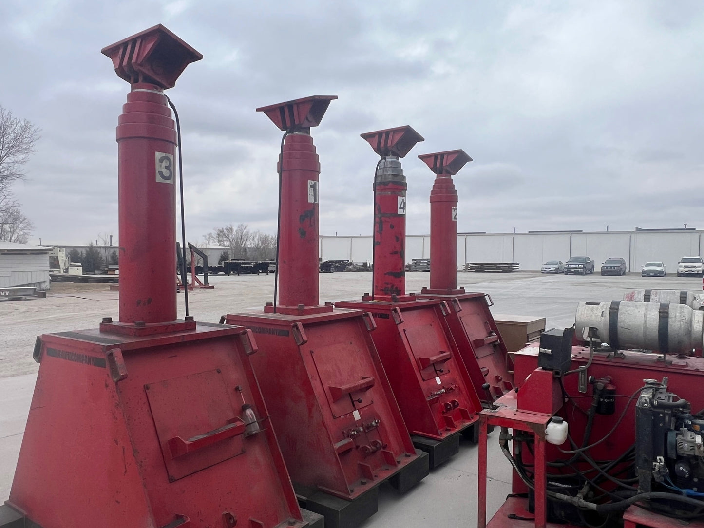 400 Ton Lift Systems Hydraulic Gantry For Sale