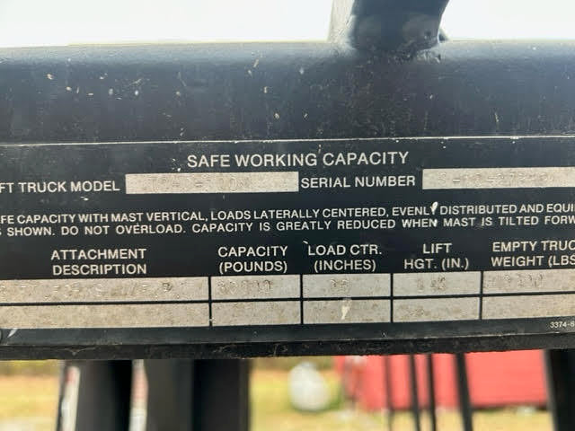 30,000 lb Taylor Forklift For Sale