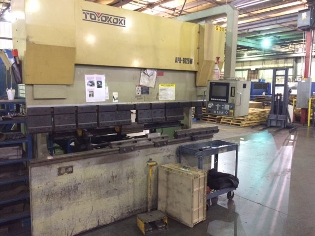 Toyokoki Electric Servo Press Brake 80 Ton Capacity For Sale