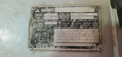 15,500 lb Caterpillar Forklift (Two Available) For Sale