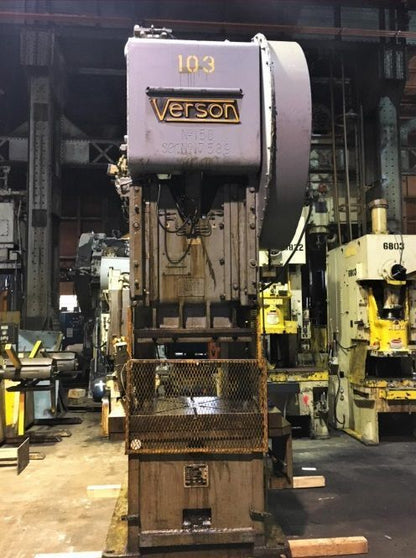 150 Ton Verson O.B.I. Press For Sale