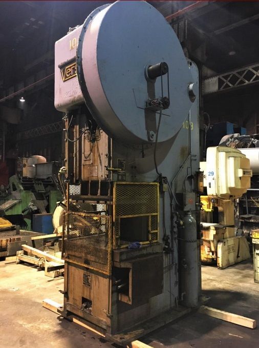 150 Ton Verson O.B.I. Press For Sale