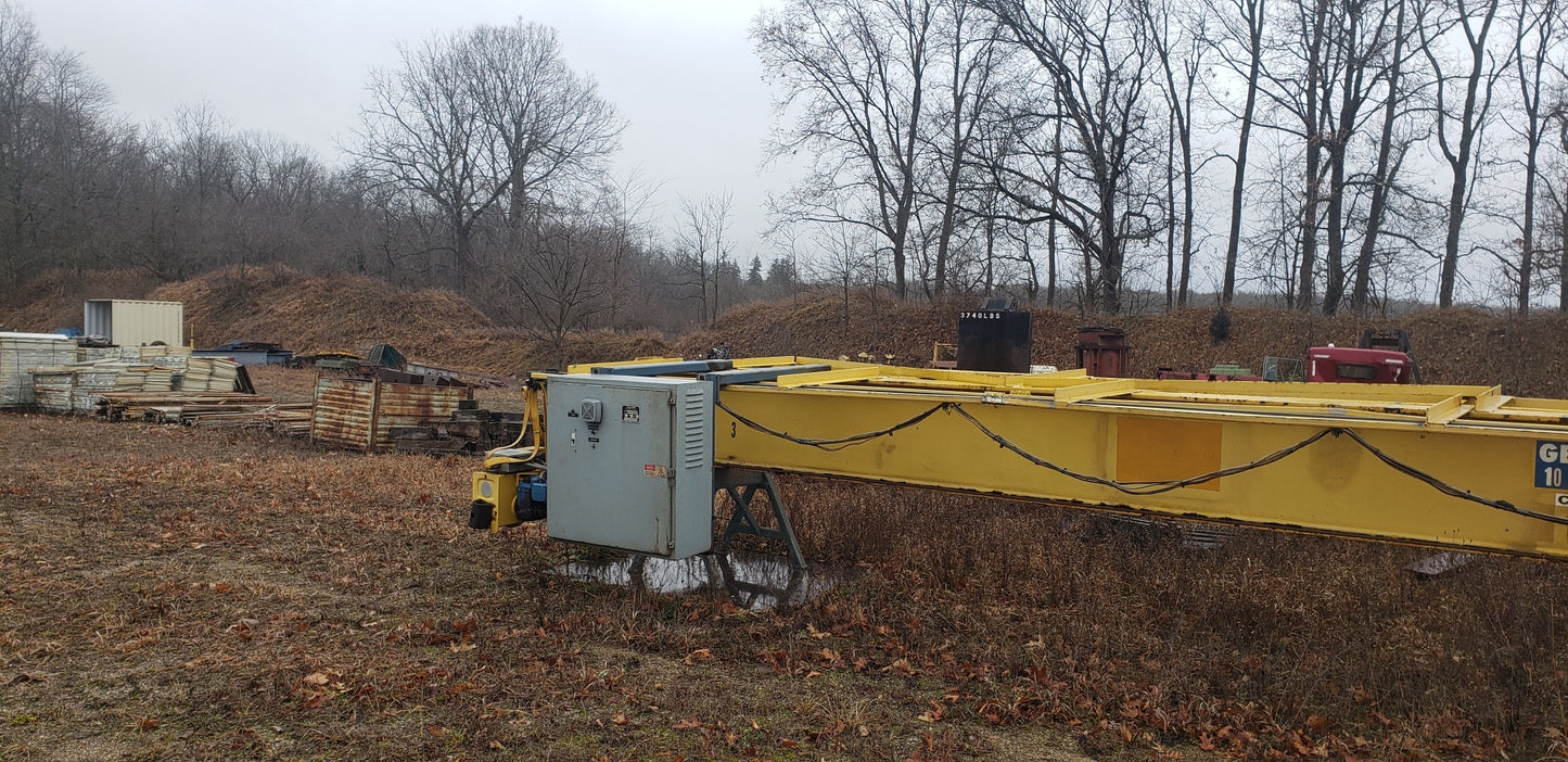 10 Ton Demag Overhead Bridge Crane For Sale