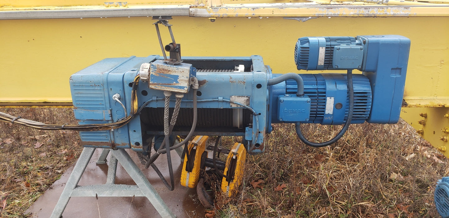 10 Ton Demag Overhead Bridge Crane For Sale
