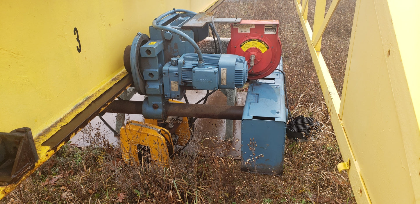 10 Ton Demag Overhead Bridge Crane For Sale