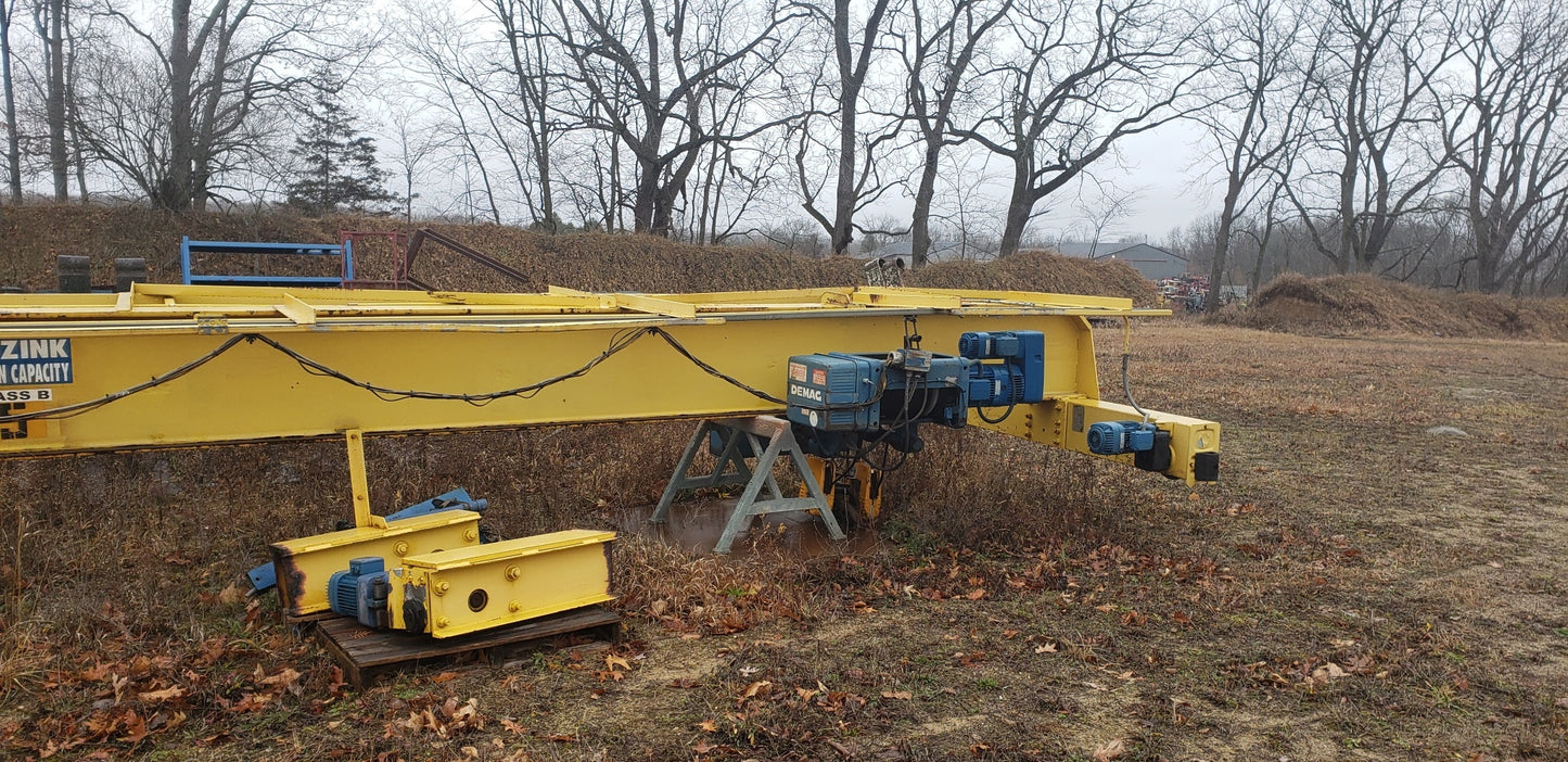 10 Ton Demag Overhead Bridge Crane For Sale