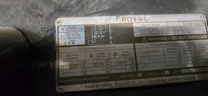 40,000 lb Royal Forklift For Sale