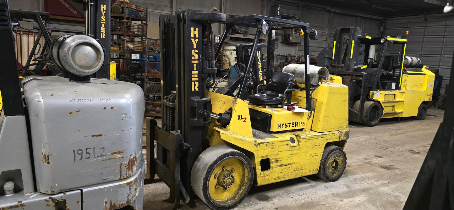 15,500 lbs Hyster S155XL Forklift For Sale