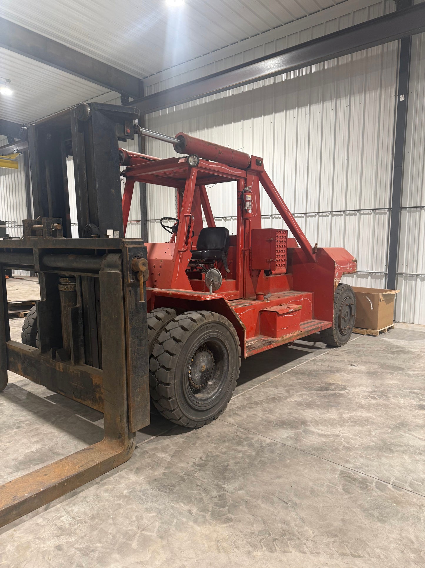 80,000 lb Bristol Riggers Special Forklift For Sale