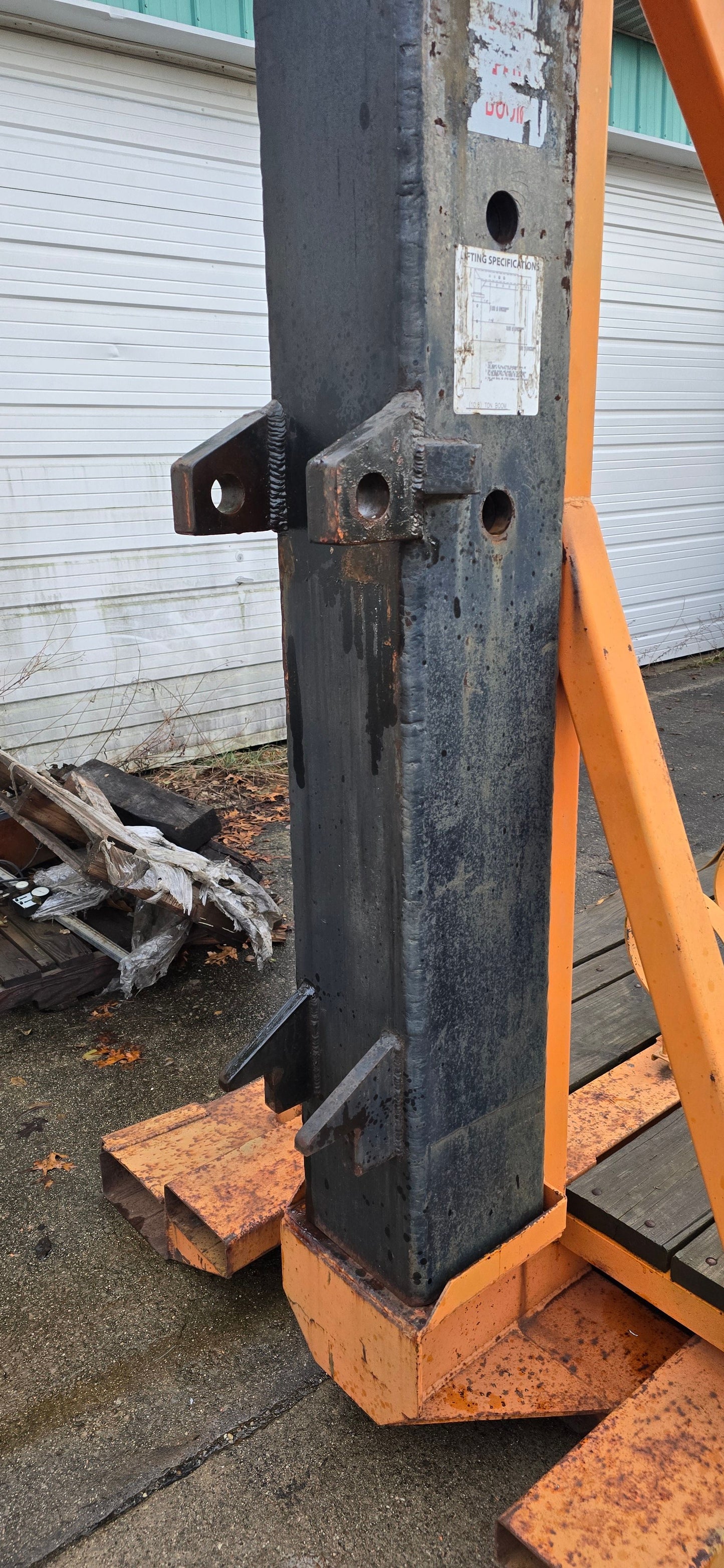 30,000 lb Cat Forklift Boom and Stand For Sale