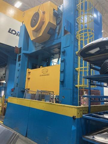 1,000 Ton Danly Straight Side Eccentric Press For Sale