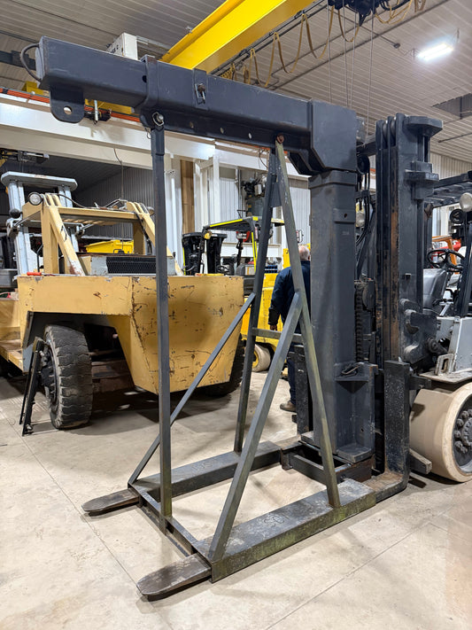15,500 lb Forklift Boom and Stand Mechanical For Sale