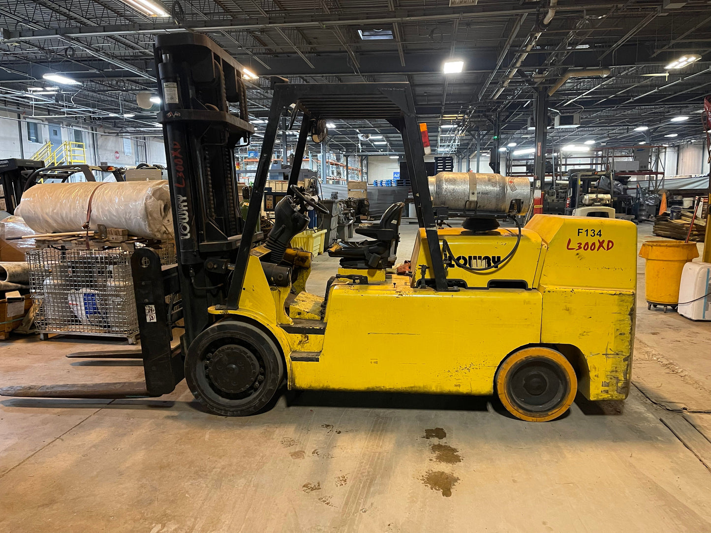 30,000 lb Lowry Forklift For Sale