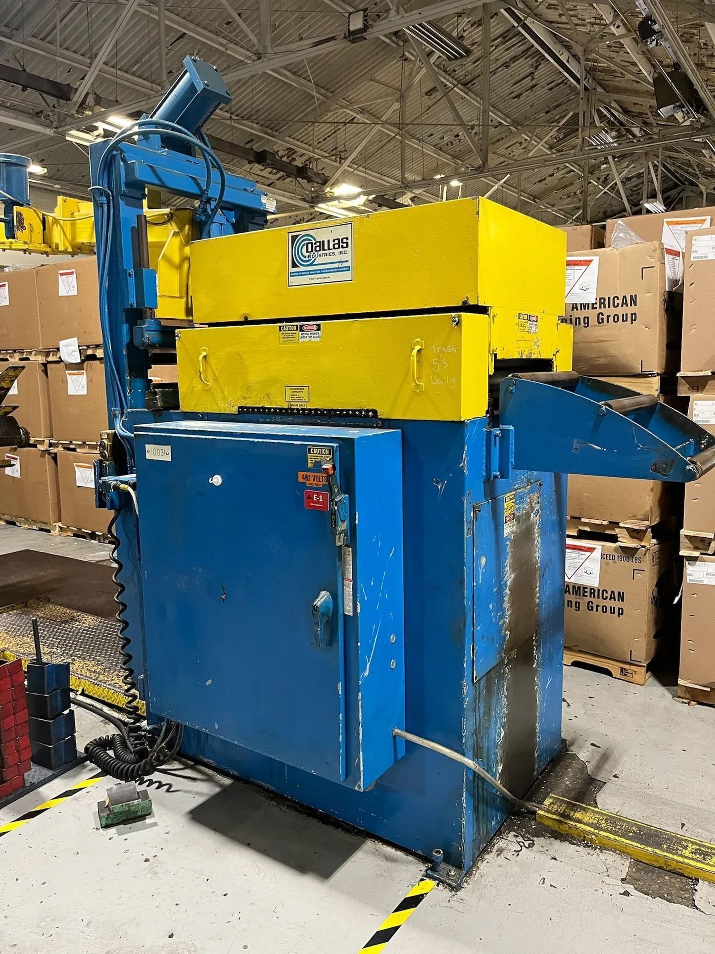 6,000 lb Dallas Servo Feedline For Sale