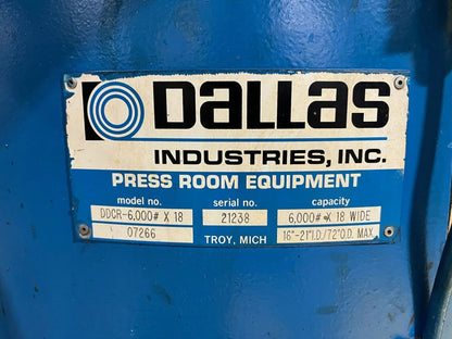 6,000 lb Dallas Servo Feedline For Sale