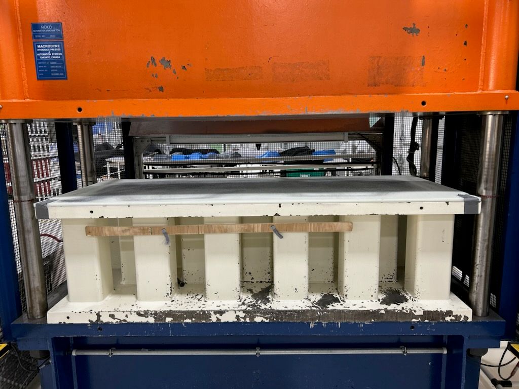 50 Ton Macrodyne Hydraulic Press For Sale