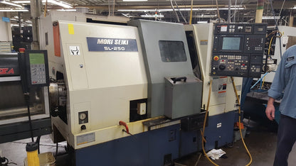 Mori Seiki CNC Lathe Turning Center For Sale SL-250 Used