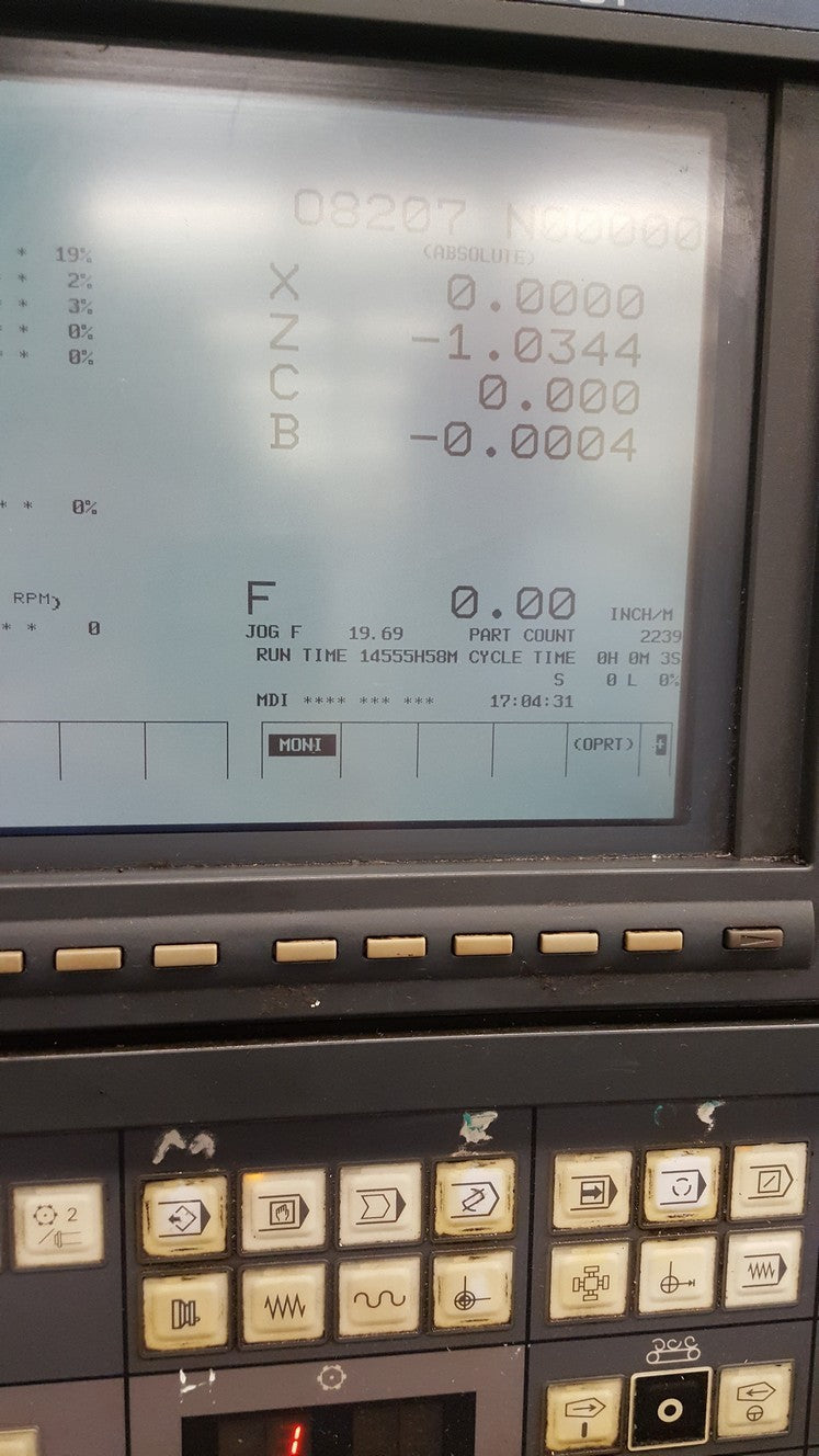 Mori Seiki CNC Lathe Turning Center For Sale SL-250 Used