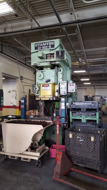160 Ton Press For Sale Stamtec Press