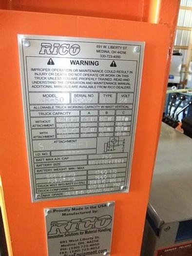 5,000 lb Rico Electric Die Cart For Sale (Two Available)