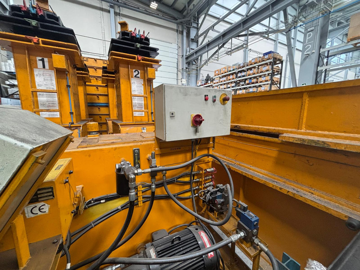 500 Ton Lift Systems Hydraulic Gantry For Sale