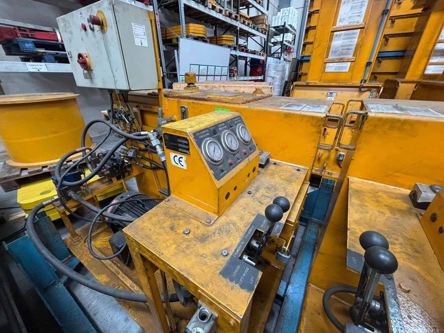 500 Ton Lift Systems Hydraulic Gantry For Sale