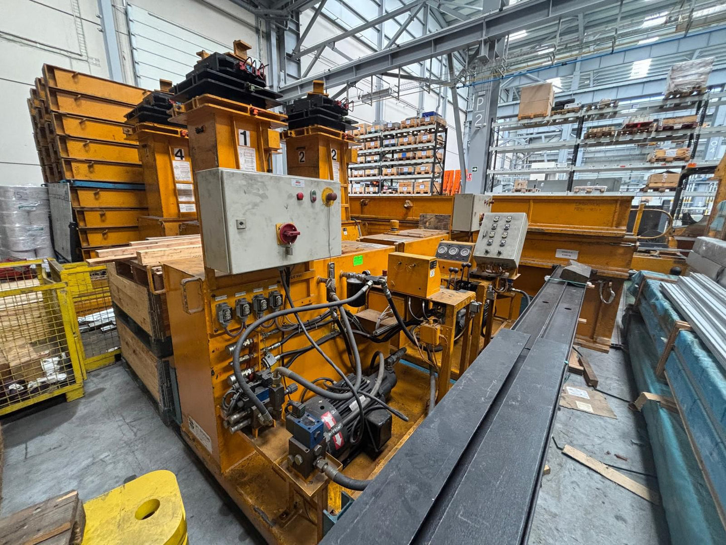 500 Ton Lift Systems Hydraulic Gantry For Sale