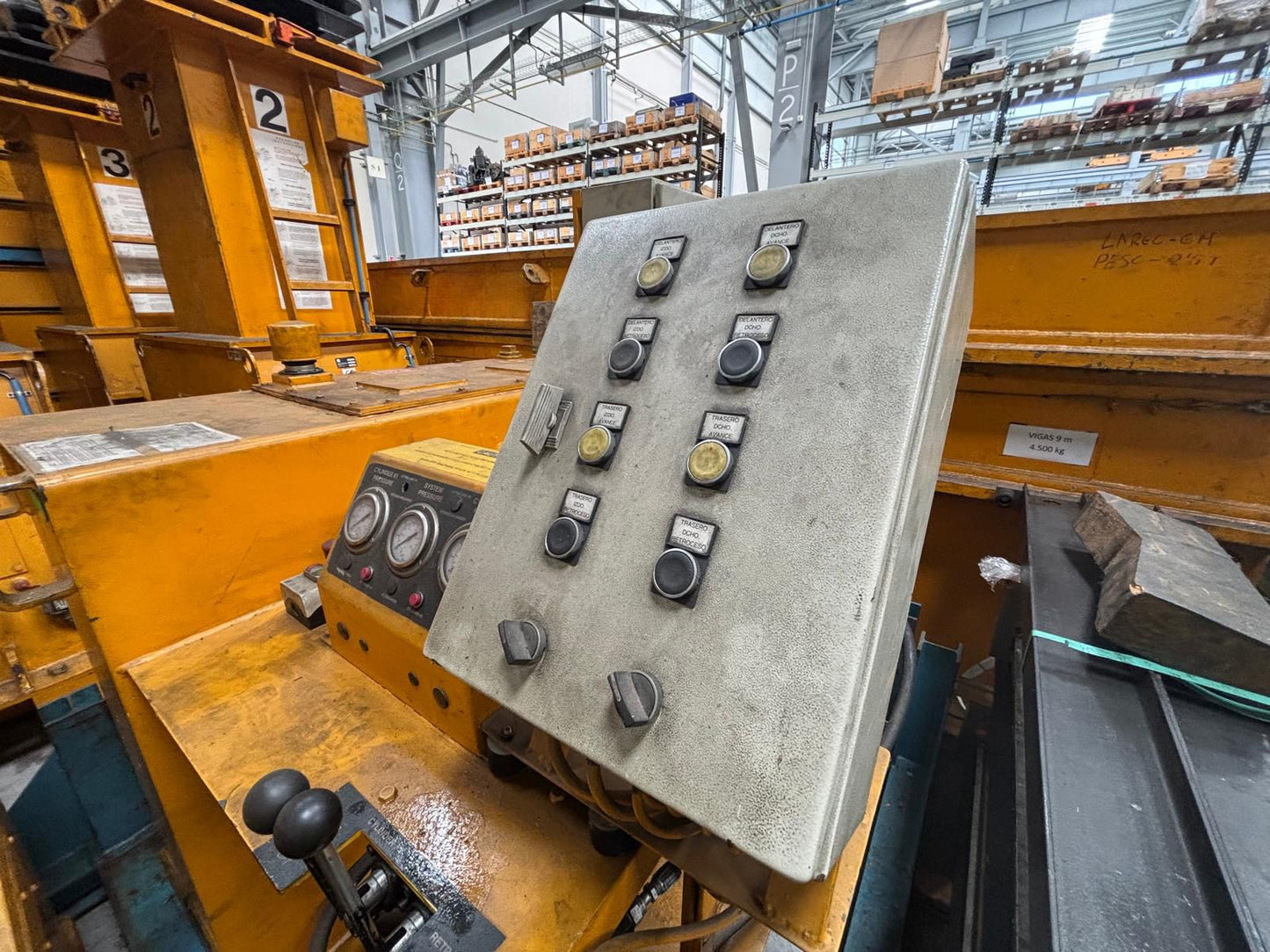 500 Ton Lift Systems Hydraulic Gantry For Sale