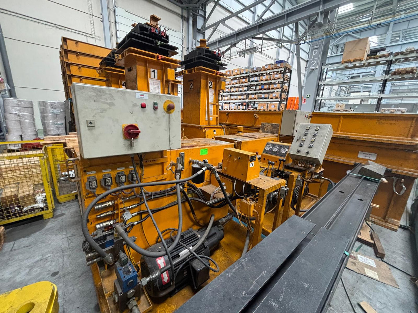 500 Ton Lift Systems Hydraulic Gantry For Sale
