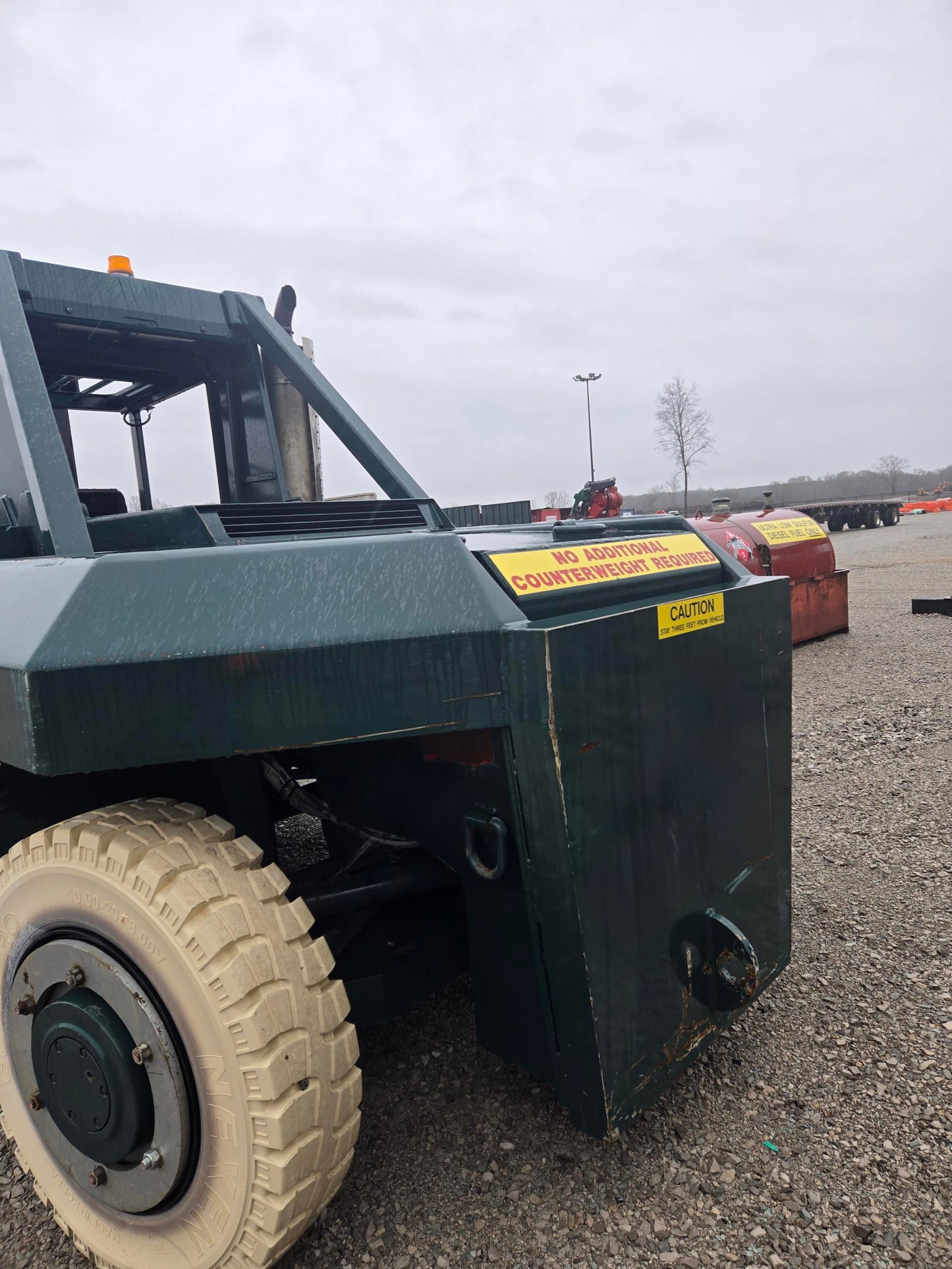 40,000 lb Bristol Riggers Special Forklift For Sale (Two Available)