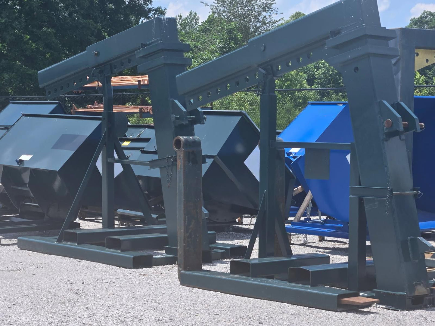 40,000 lb Bristol Riggers Special Forklift For Sale (Two Available)