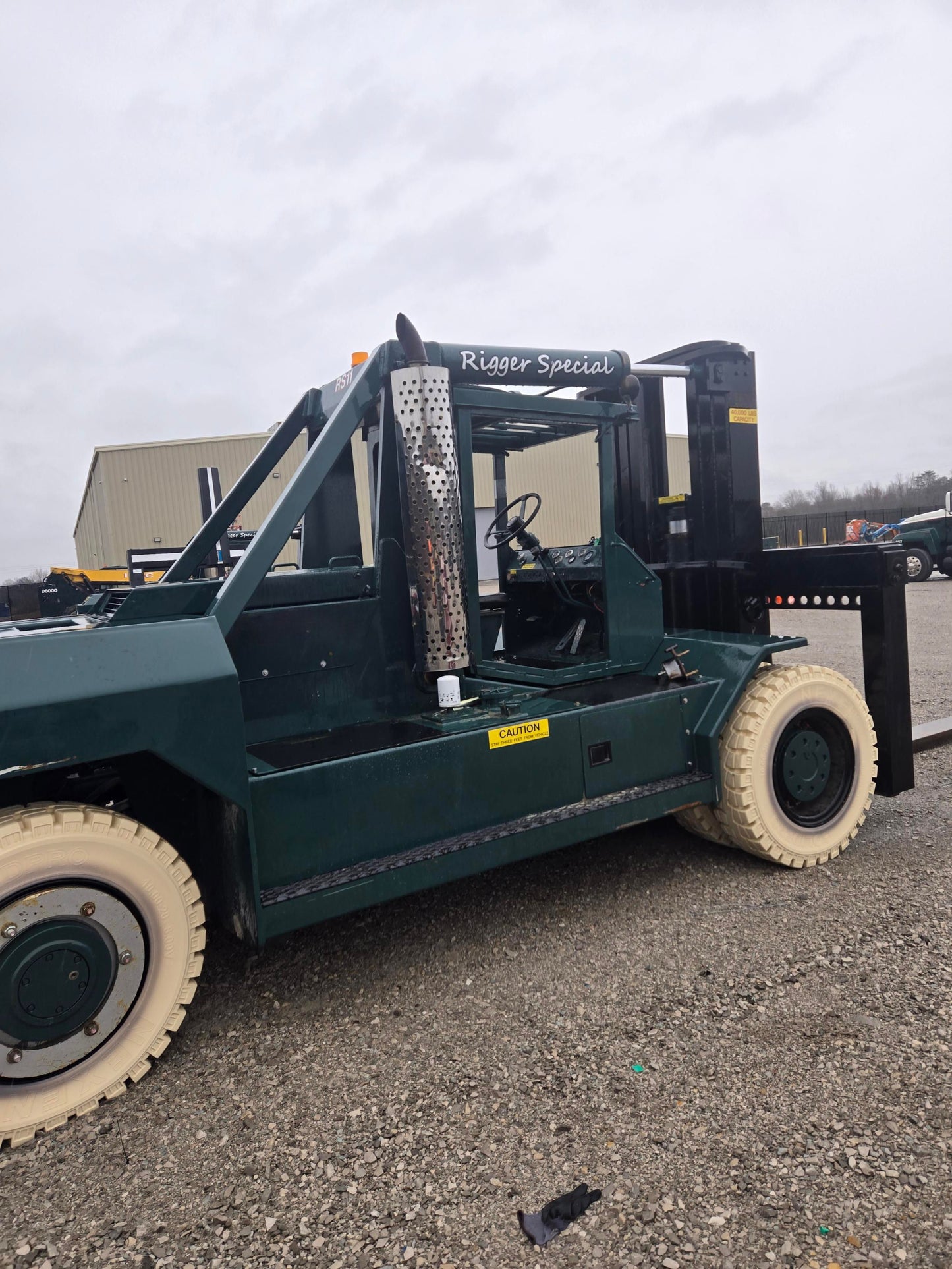 40,000 lb Bristol Riggers Special Forklift For Sale (Two Available)