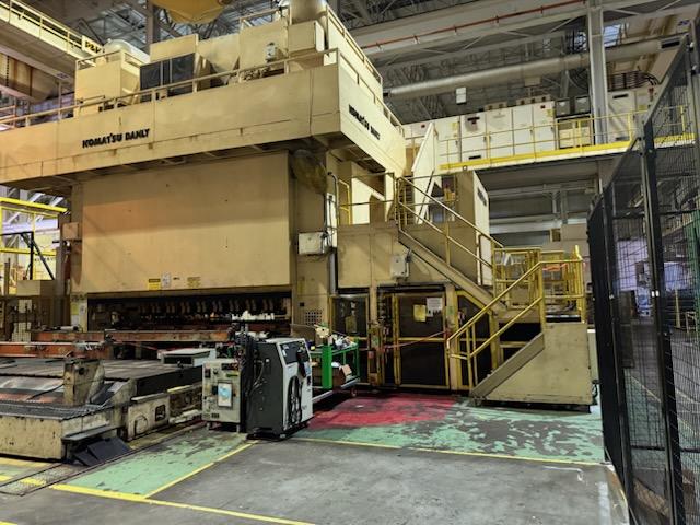 1,200 Ton Danly Komatsu Transfer Press For Sale