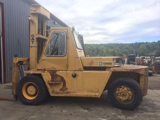 12.5 Ton Forklift For Sale CAT V250 Air Tire