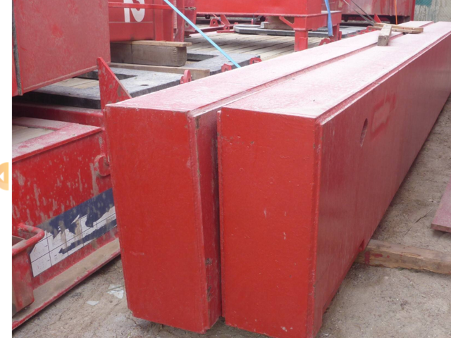 500 Ton Capacity J&R Lift-N-Lock Hydraulic Gantry For Sale