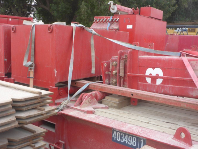 500 Ton Capacity J&R Lift-N-Lock Hydraulic Gantry For Sale