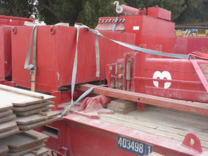 500 Ton Capacity J&R Lift-N-Lock Hydraulic Gantry For Sale