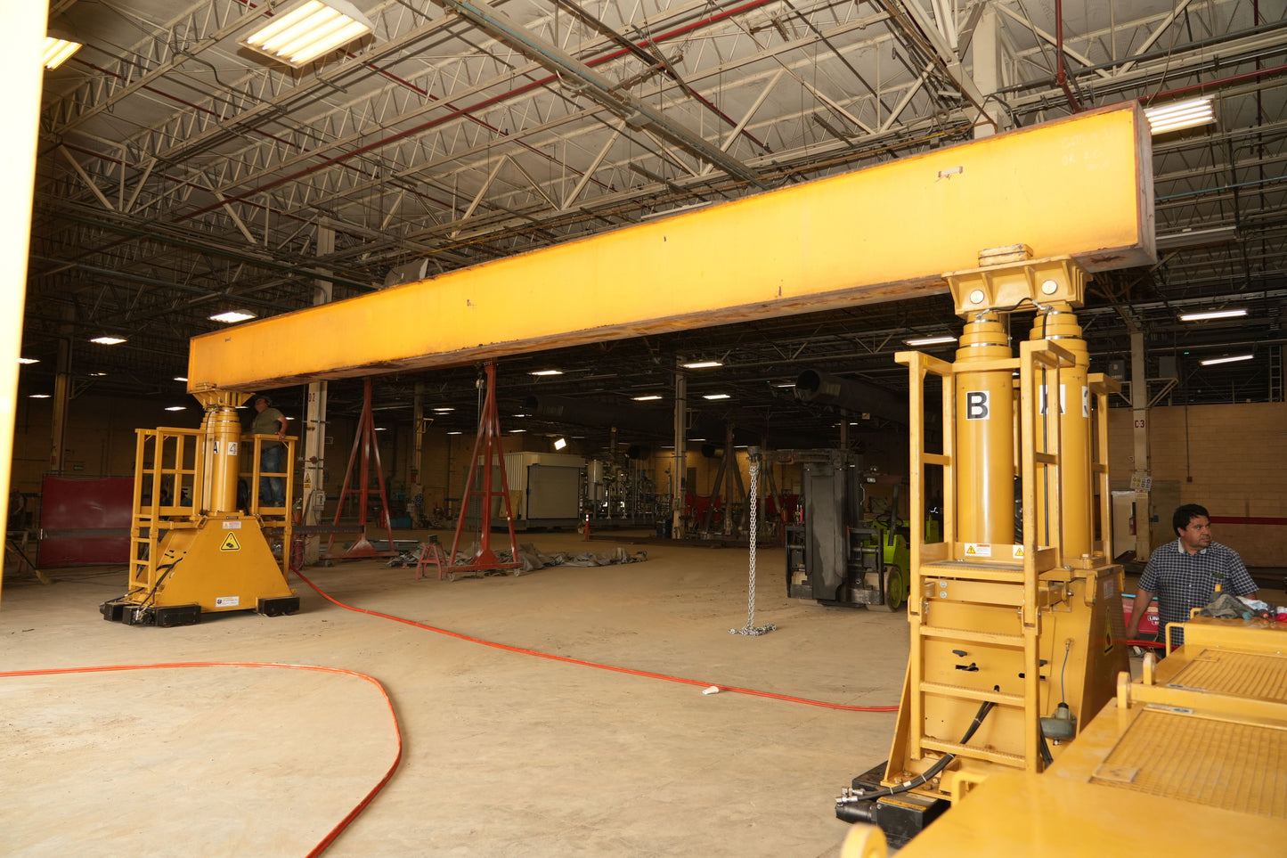 800 Ton Lift Systems Hydraulic Gantry For Sale