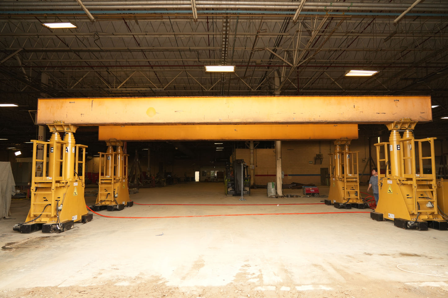 800 Ton Lift Systems Hydraulic Gantry For Sale