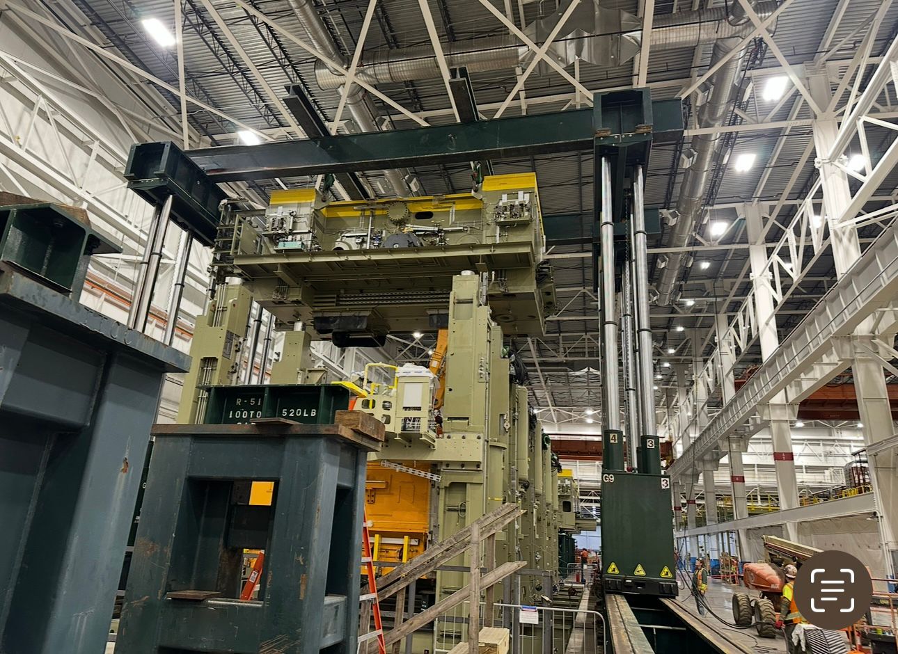 1,200 Ton Riggers Manufacturing Gantry For Sale