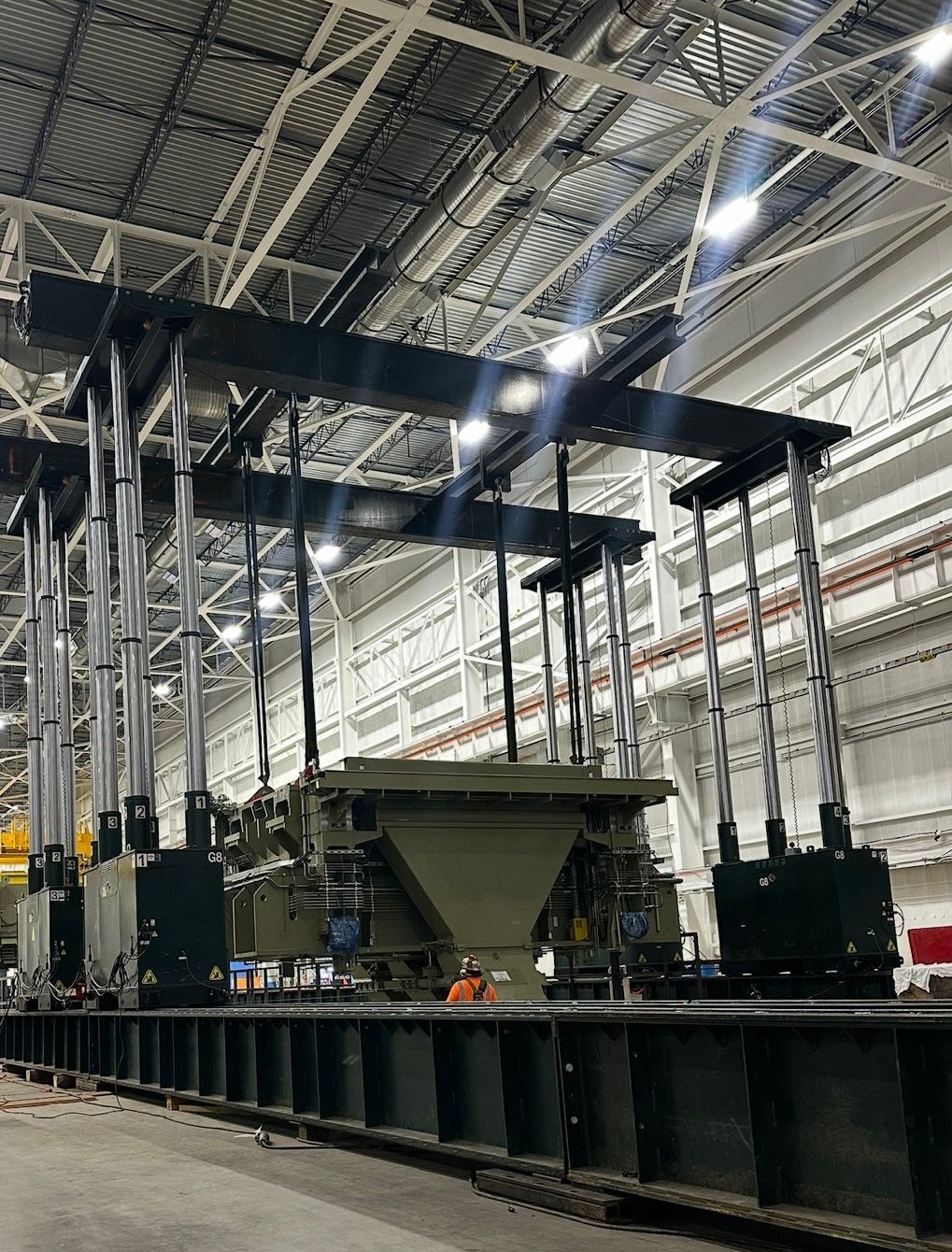 1,200 Ton Riggers Manufacturing Gantry For Sale