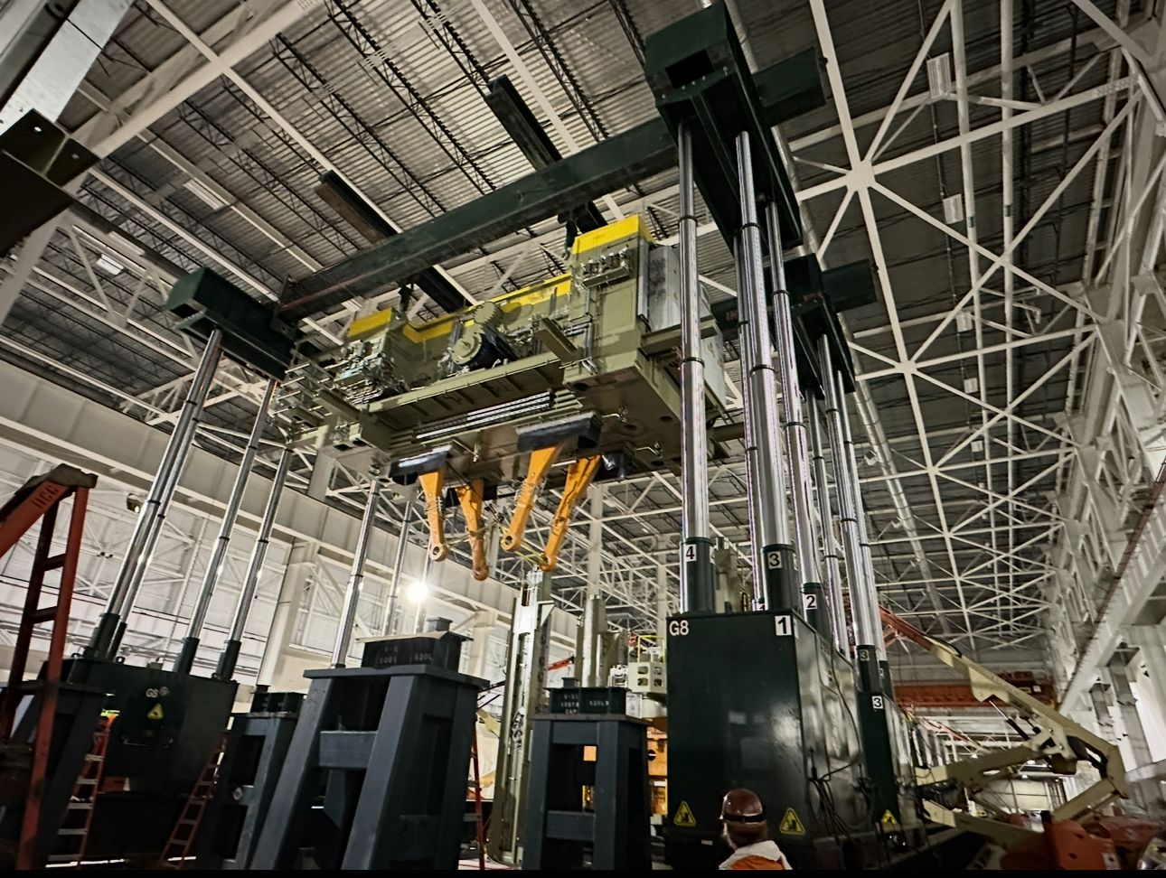 1,200 Ton Riggers Manufacturing Gantry For Sale