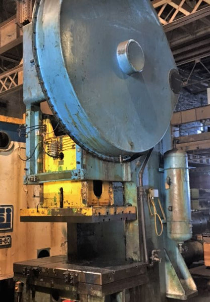 250 Ton Verson Single-Point Gap-Frame Press For Sale