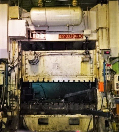 300 Ton Press For Sale Bliss Straight Side Press
