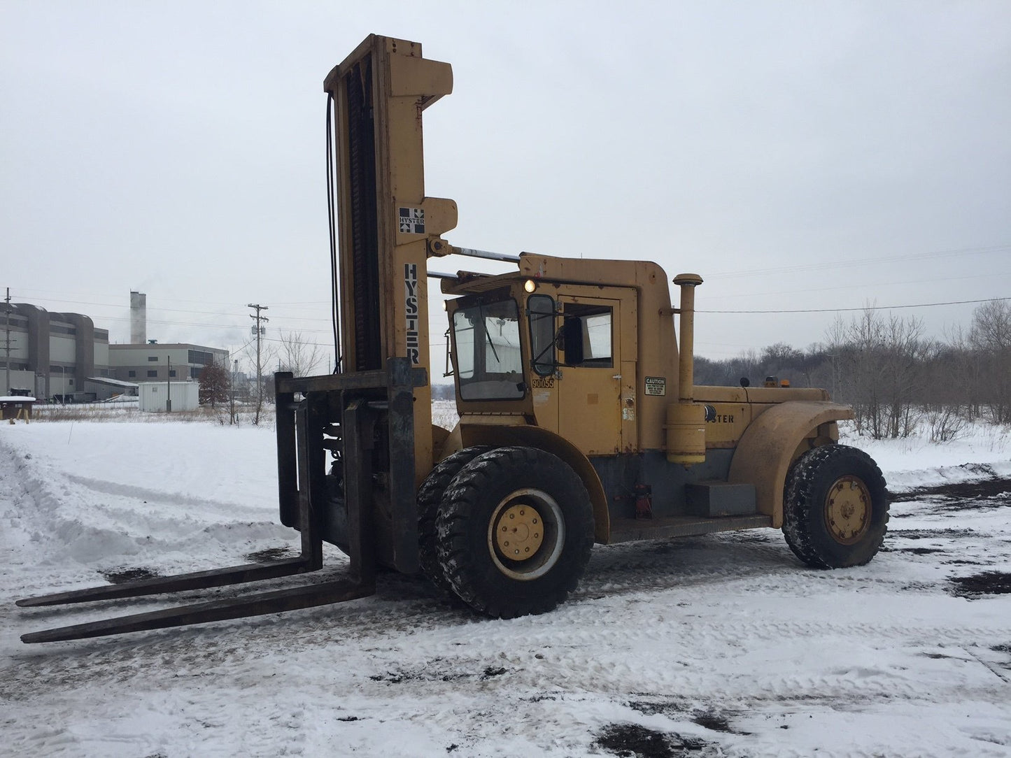 20 Ton Forklift For Sale Air Tire Hyster H400