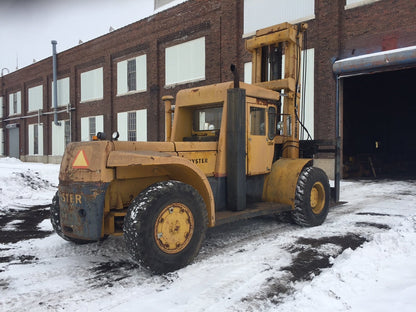 40,000lb Hyster Air-Tire Forklift For Sale 20 Ton